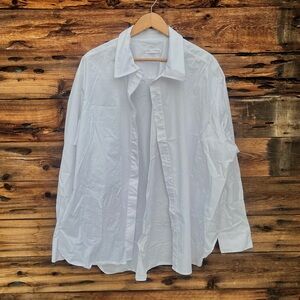 GOOD AMERICAN | Women’s White Button Down Shirt 2XL